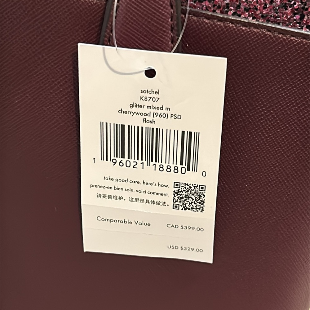 Kate Spade Glitter Satchel - Picture 4 of 11